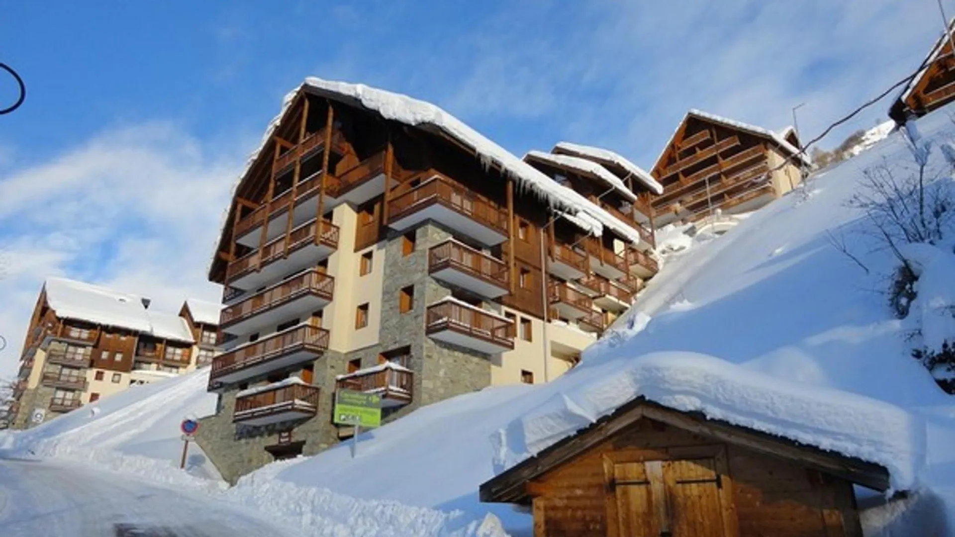 Charmant 2 Pieces Pour 5 Personnes, Oriente Ouest, Avec Balcon A Valloire, 3 Etoiles - Fr-1-263-126